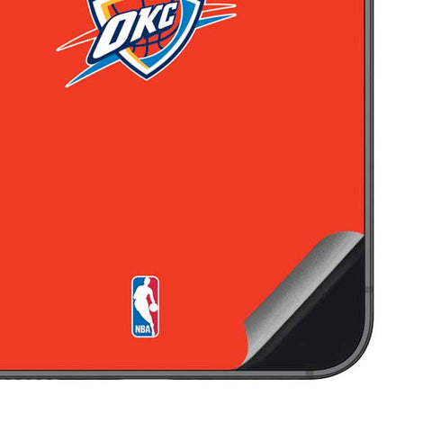 NBA Oklahoma City Thunder Standard - Orange Galaxy S23 FE Skin
