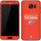NBA Oklahoma City Thunder Standard - Orange Galaxy S7 Skin