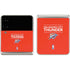 NBA Oklahoma City Thunder Standard - Orange Galaxy Z Flip3 5G Skin
