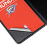 NBA Oklahoma City Thunder Standard - Orange Galaxy Z Fold3 5G Skin