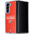 NBA Oklahoma City Thunder Standard - Orange Galaxy Z Fold5 5G Clear Case