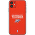 NBA Oklahoma City Thunder Standard - Orange iPhone 11 Skin