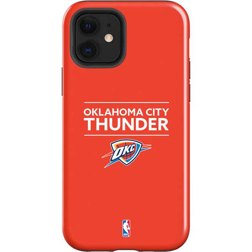 NBA Oklahoma City Thunder Standard - Orange iPhone 12 Impact Case