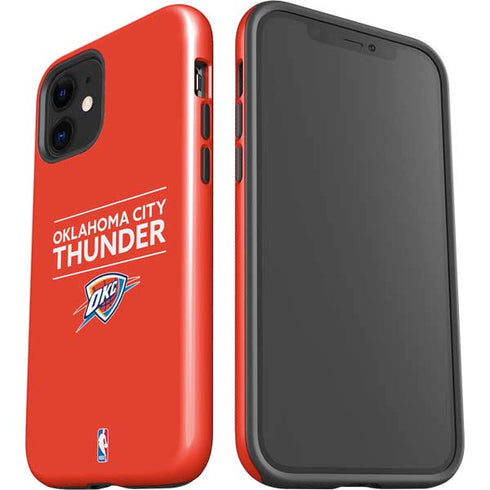 NBA Oklahoma City Thunder Standard - Orange iPhone 12 Mini Impact Case