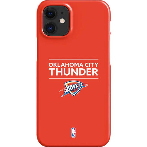 NBA Oklahoma City Thunder Standard - Orange iPhone 12 Mini Lite Case