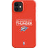 NBA Oklahoma City Thunder Standard - Orange iPhone 12 Mini Lite Case