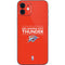 NBA Oklahoma City Thunder Standard - Orange iPhone 12 Mini Skin