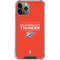 NBA Oklahoma City Thunder Standard - Orange iPhone 12 Pro Clear Case