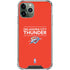 NBA Oklahoma City Thunder Standard - Orange iPhone 12 Pro Clear Case