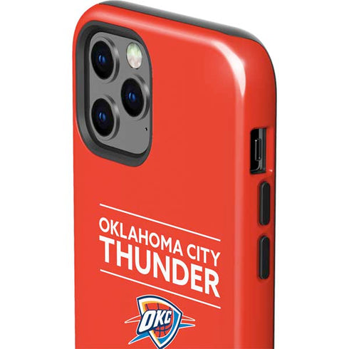 NBA Oklahoma City Thunder Standard - Orange iPhone 12 Pro Max Impact Case