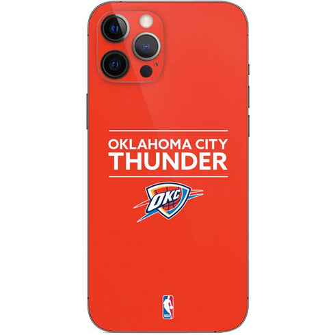 NBA Oklahoma City Thunder Standard - Orange iPhone 12 Pro Max Skin