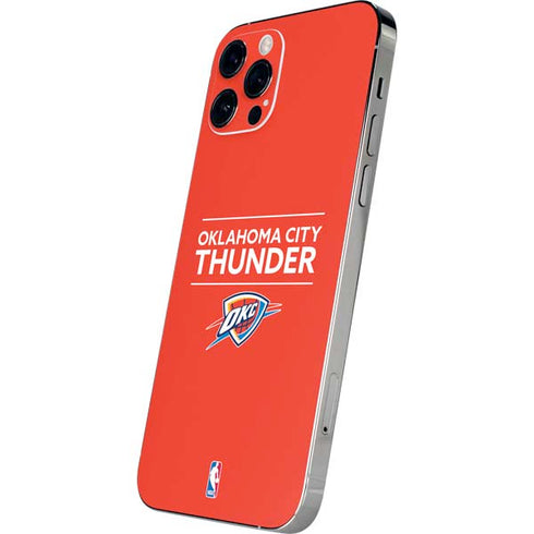 NBA Oklahoma City Thunder Standard - Orange iPhone 12 Pro Max Skin