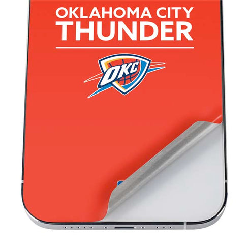 NBA Oklahoma City Thunder Standard - Orange iPhone 12 Pro Max Skin