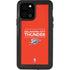 NBA Oklahoma City Thunder Standard - Orange iPhone 12 Pro Waterproof Case