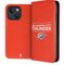 NBA Oklahoma City Thunder Standard - Orange iPhone 14 Folio Case