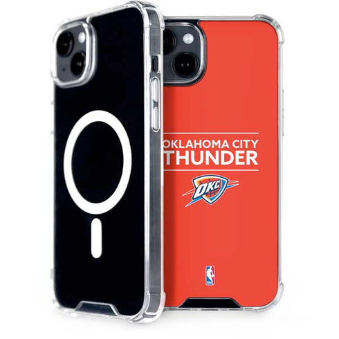 NBA Oklahoma City Thunder Standard - Orange iPhone 14 Plus MagSafe Case