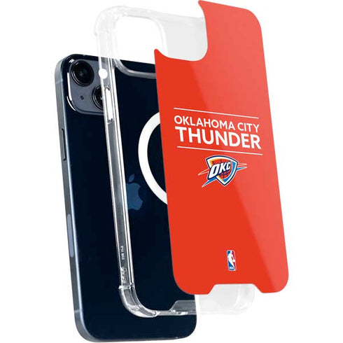 NBA Oklahoma City Thunder Standard - Orange iPhone 14 Plus MagSafe Case