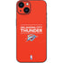 NBA Oklahoma City Thunder Standard - Orange iPhone 14 Plus Skin