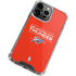 NBA Oklahoma City Thunder Standard - Orange iPhone 14 Pro Clear Case