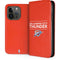 NBA Oklahoma City Thunder Standard - Orange iPhone 14 Pro Folio Case