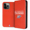 NBA Oklahoma City Thunder Standard - Orange iPhone 14 Pro Max Folio Case