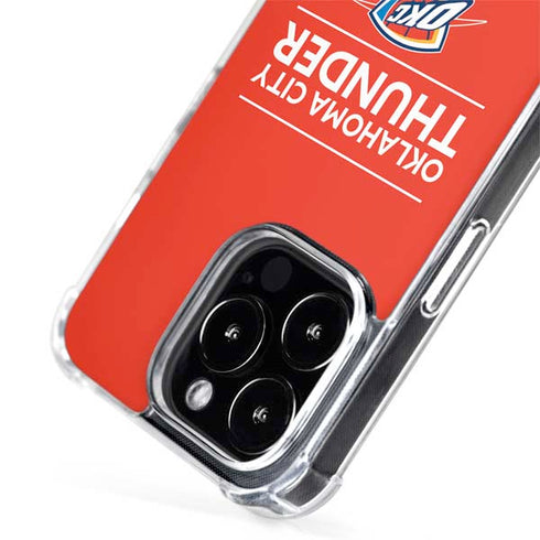NBA Oklahoma City Thunder Standard - Orange iPhone 15 Pro Max MagSafe Case