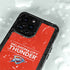 NBA Oklahoma City Thunder Standard - Orange iPhone 14 Pro Max Waterproof Case