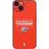 NBA Oklahoma City Thunder Standard - Orange iPhone 14 Skin