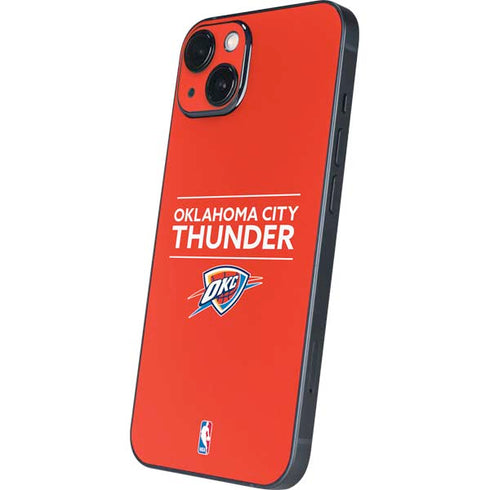 NBA Oklahoma City Thunder Standard - Orange iPhone 14 Skin