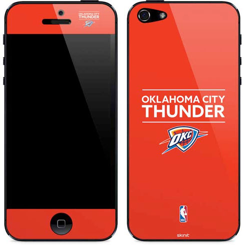 NBA Oklahoma City Thunder Standard - Orange iPhone 5/5s/5SE Skin