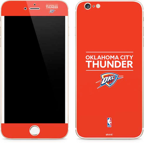NBA Oklahoma City Thunder Standard - Orange iPhone 6/6s Plus Skin