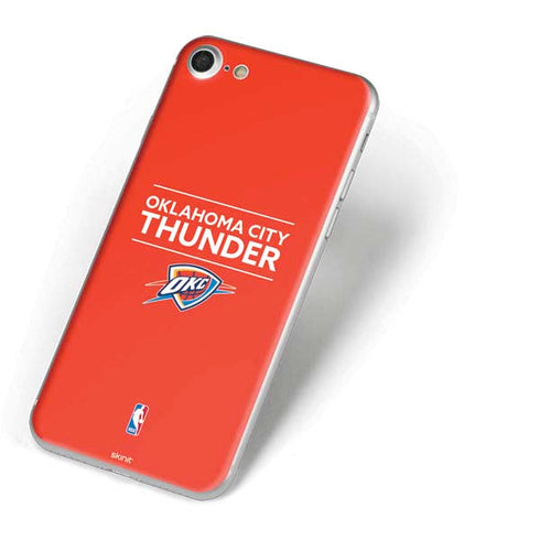 NBA Oklahoma City Thunder Standard - Orange iPhone 7 Skin