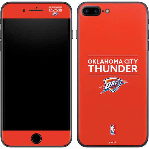 NBA Oklahoma City Thunder Standard - Orange iPhone 8 Plus Skin