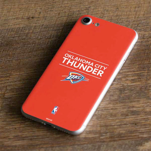 NBA Oklahoma City Thunder Standard - Orange iPhone 8 Skin