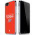 NBA Oklahoma City Thunder Standard - Orange iPhone SE (2nd & 3rd Gen) Clear Case