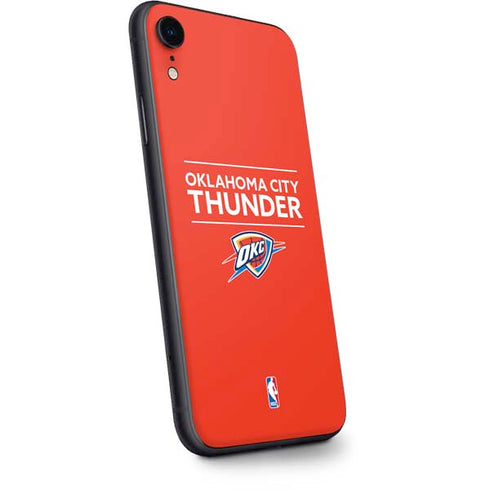 NBA Oklahoma City Thunder Standard - Orange iPhone XR Skin