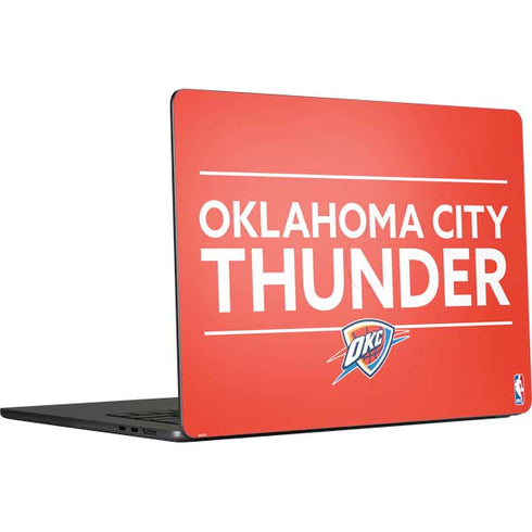 NBA Oklahoma City Thunder Standard - Orange MacBook Air 15 in (2023) Skin