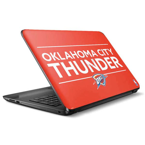 NBA Oklahoma City Thunder Standard - Orange HP Notebook Skin