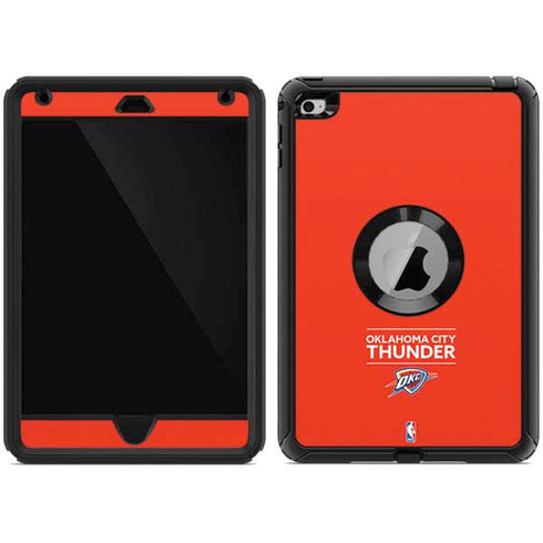 NBA Oklahoma City Thunder Standard - Orange Otterbox Defender iPad Skin