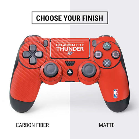 NBA Oklahoma City Thunder Standard - Orange PS4 Controller Skin