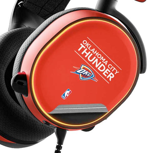 NBA Oklahoma City Thunder Standard - Orange SteelSeries Arctis 5 Skin