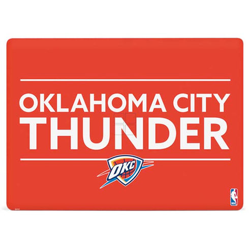 NBA Oklahoma City Thunder Standard - Orange Surface Laptop 3 13.5in Skin