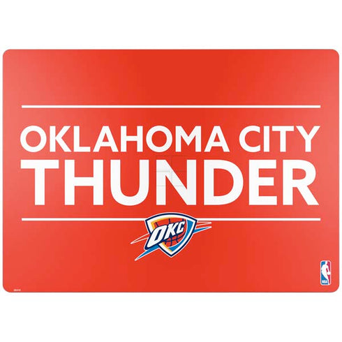 NBA Oklahoma City Thunder Standard - Orange Surface Laptop 4 15in Skin