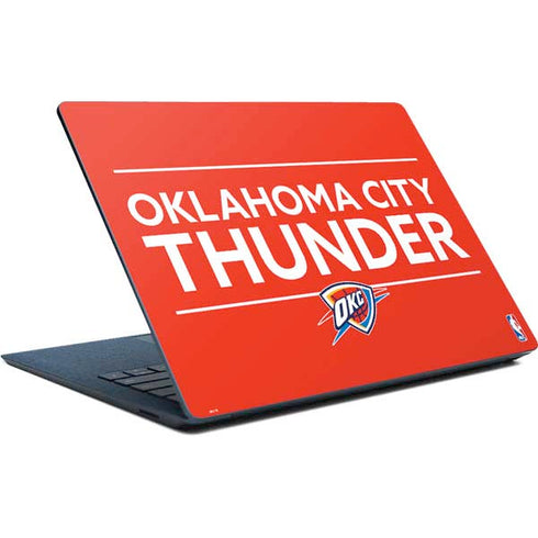 NBA Oklahoma City Thunder Standard - Orange Surface Laptop Skin