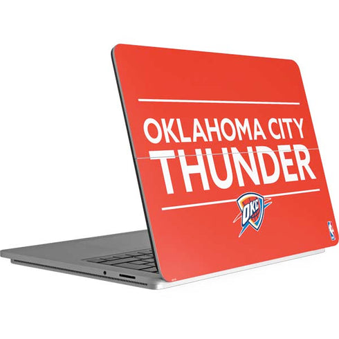 NBA Oklahoma City Thunder Standard - Orange Surface Laptop Studio Skin