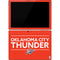 NBA Oklahoma City Thunder Standard - Orange Surface Pro 7 Skin