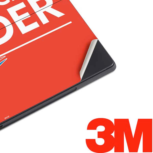 NBA Oklahoma City Thunder Standard - Orange Surface Pro 7 Skin