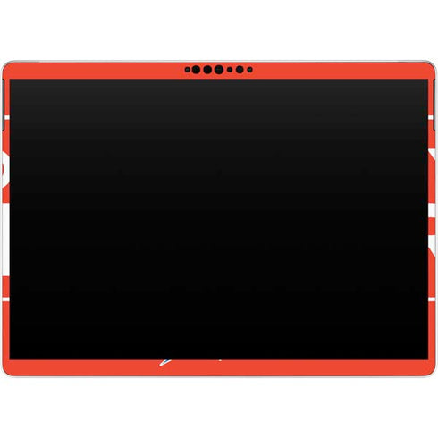 NBA Oklahoma City Thunder Standard - Orange Surface Pro 9 Skin