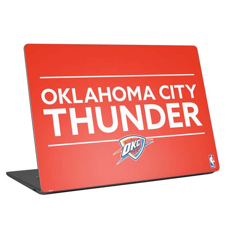 NBA Oklahoma City Thunder Standard - Orange Universal Laptop 14in (11.4 x 8.2in) Skin