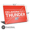 NBA Oklahoma City Thunder Standard - Orange Universal Laptop 15in (12.2 x 8.8in) Skin